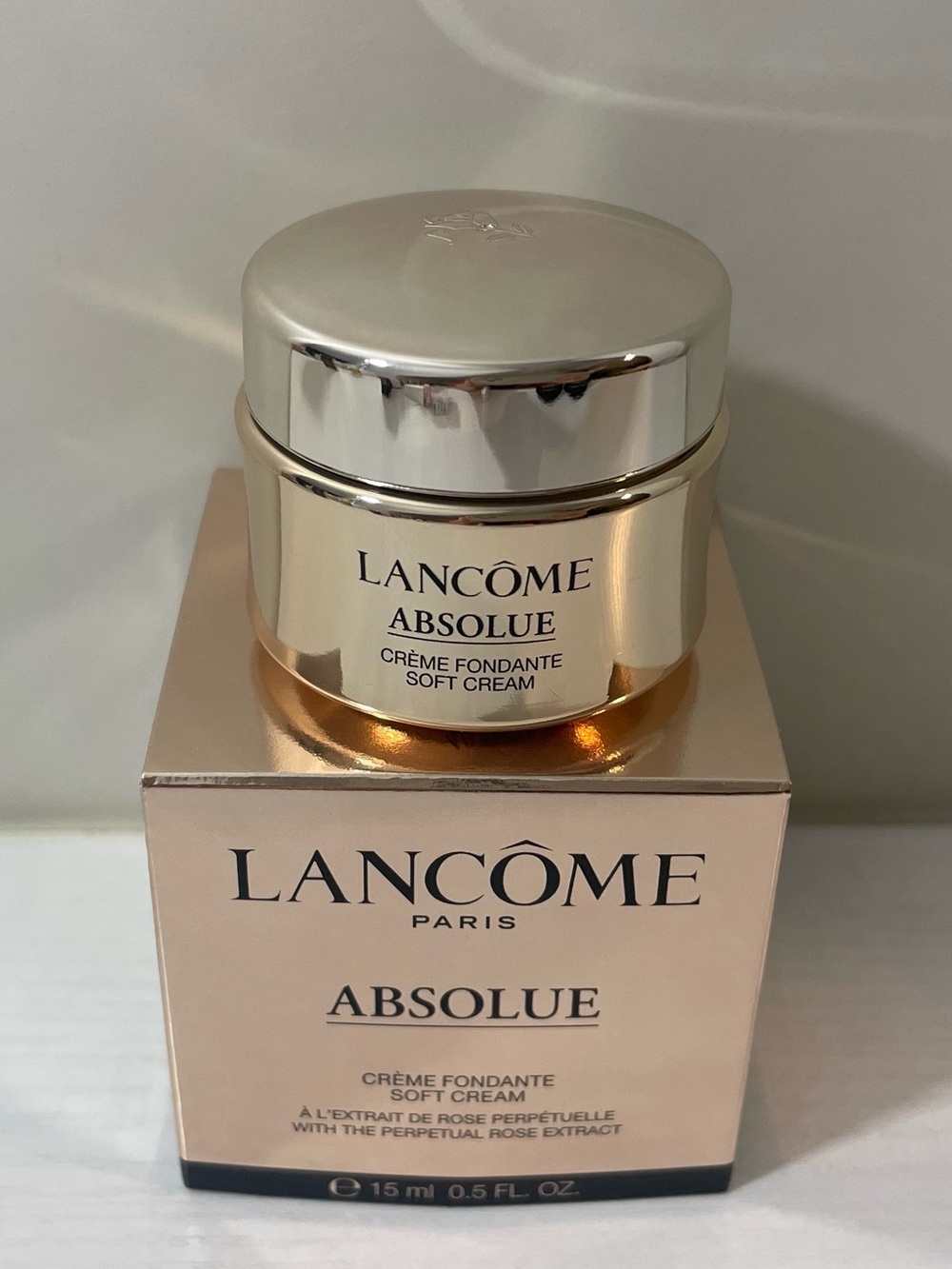 NEW Lancôme Absolue The Soft Cream with Grand Rose Extracts 15ml NIB